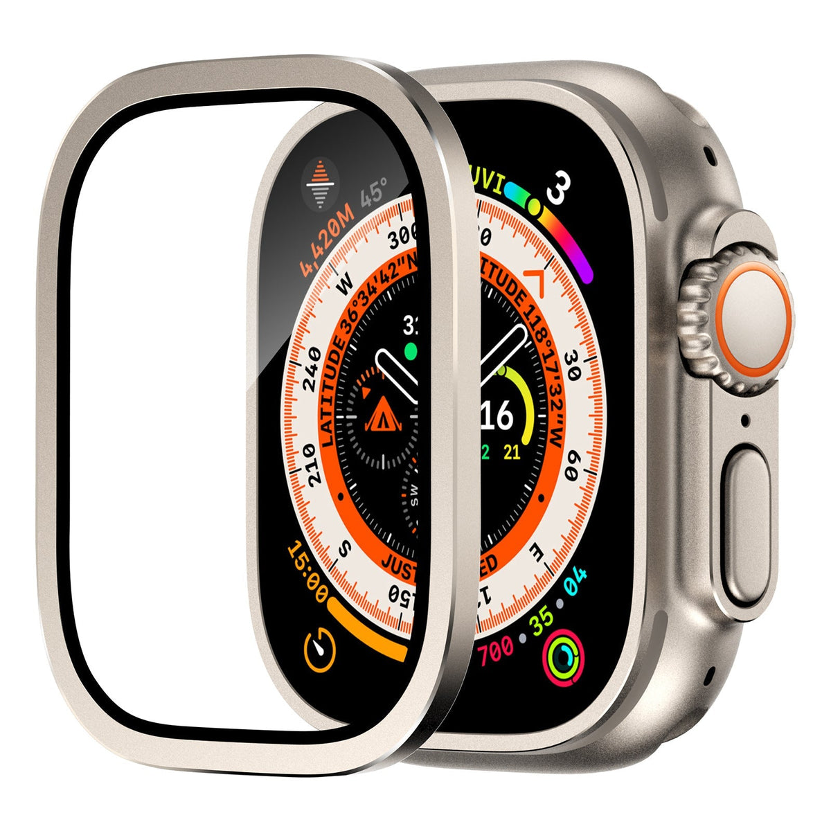 Titanium Screen Protector for Apple Watch Ultra
