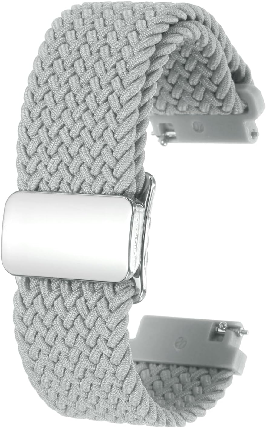 HARFINGTON Nylon Watch Band Quick Release Watch Straps Replacement Bands for Men Women with Magnet Buckle