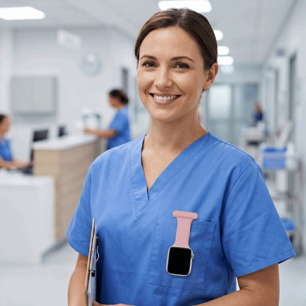 Apple Watch Nurse Fob - Pink