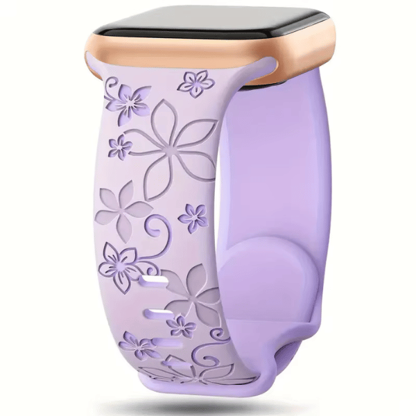 DuoTone Floral Silicone - Lavender/Violet