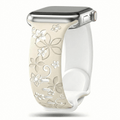 DuoTone Floral Silicone - Starlight/White