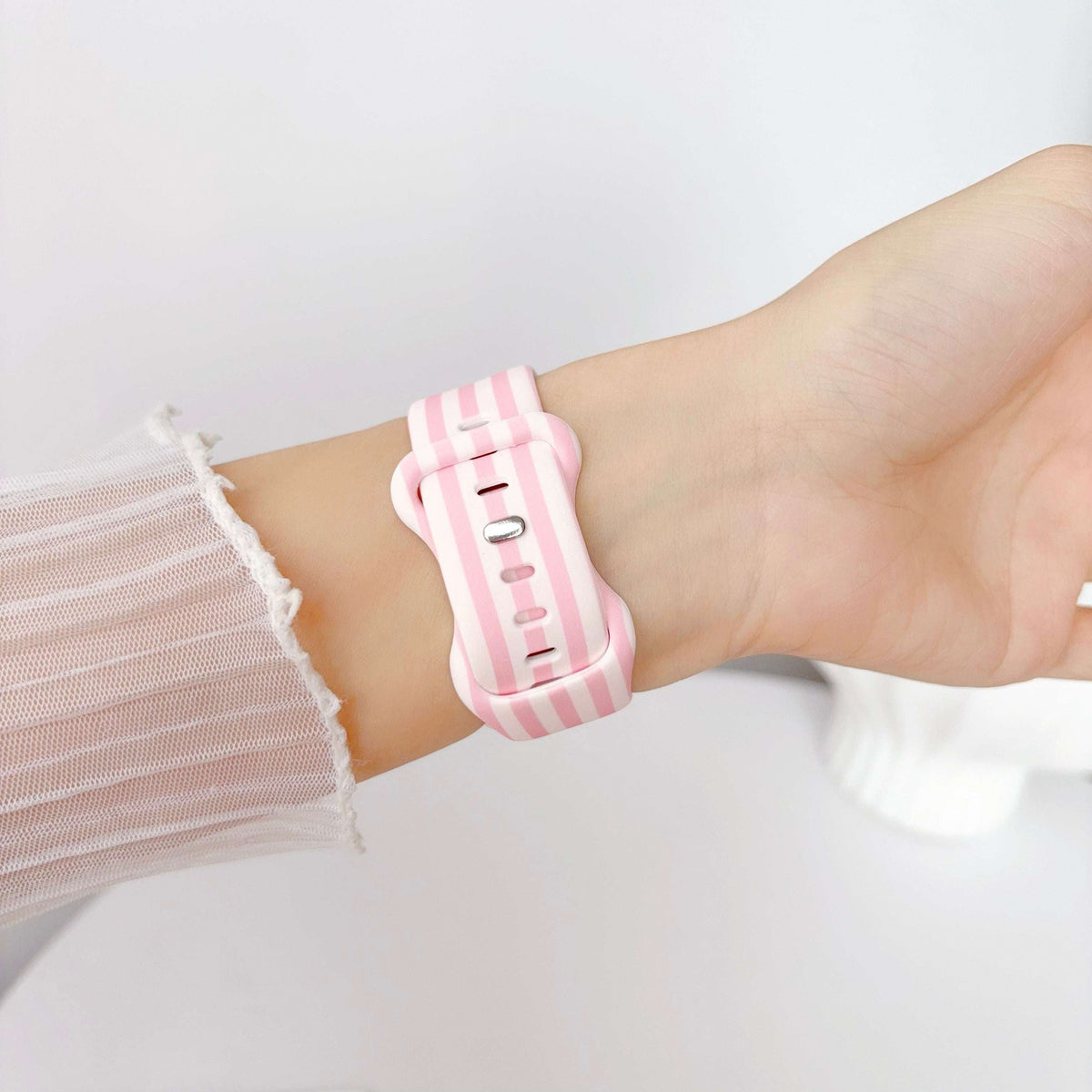 Silicone Prints - Pink Stripe