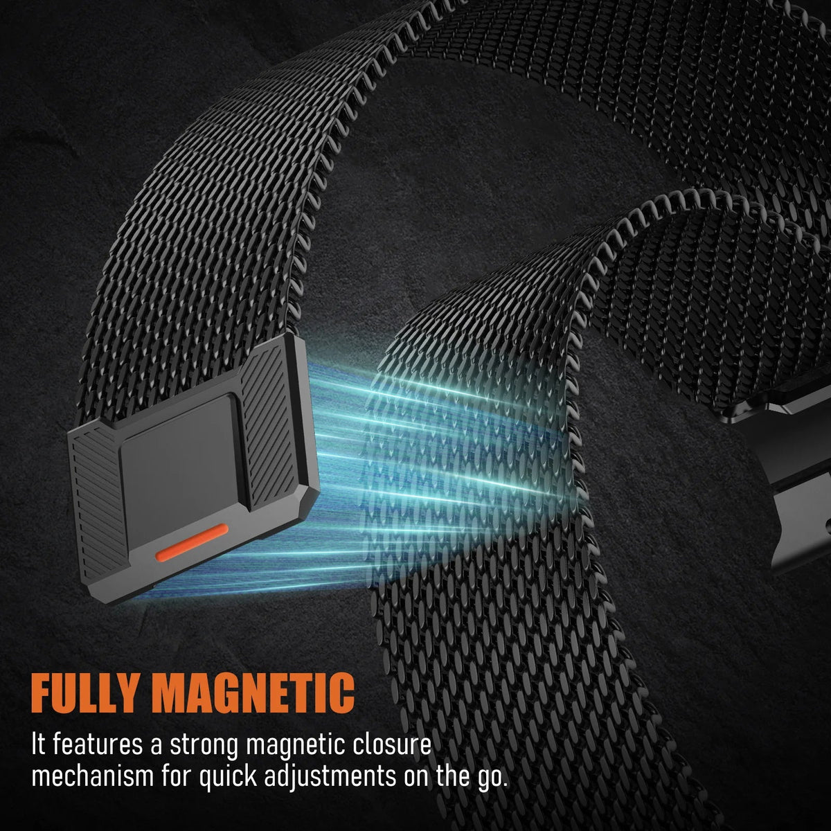 Mecha Milanese Loop Band For Apple Watch