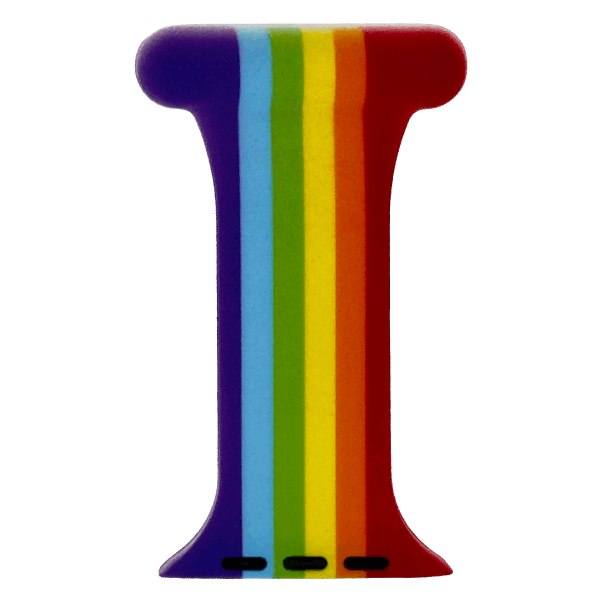 Apple Watch Nurse Fob - Rainbow