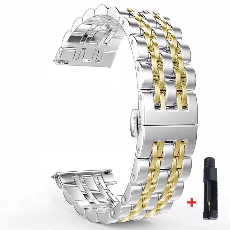 Milanese Mesh Bracelet for Samsung, Huawei & Garmin Watches