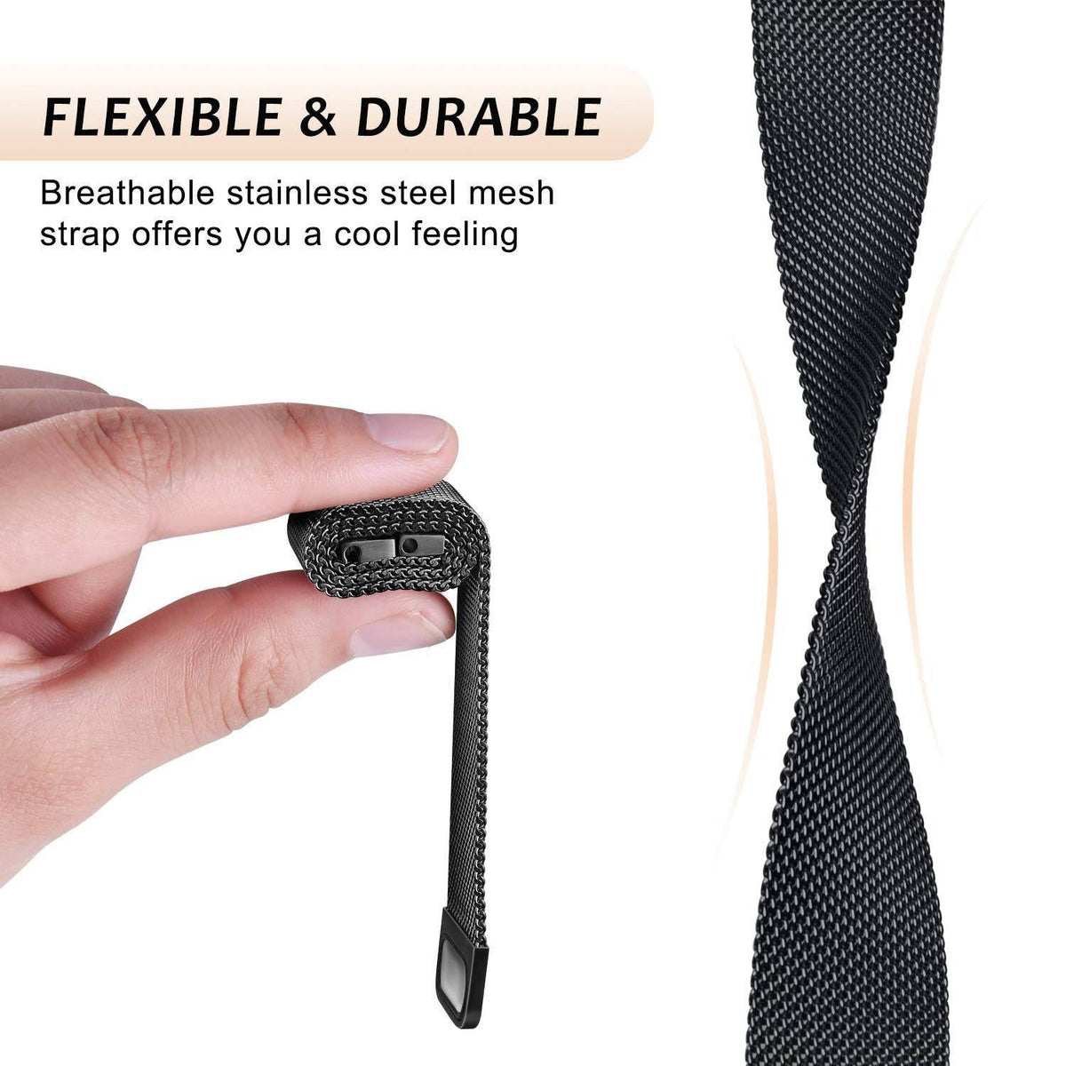 Milanese Magnetic Loop Strap with Quick Release
