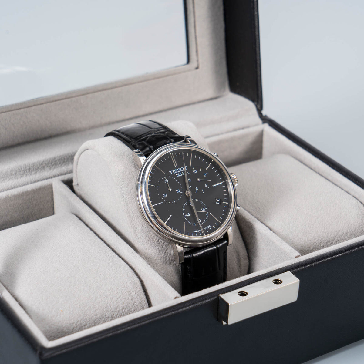 Watch Box with Glass Lid, 3-18 Slots PU Leather Watch Storage Organizer & Display Case | ProCase