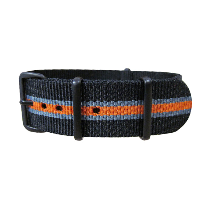 Gamma | Black & Gray & Orange | One-Piece | Nylon | PVD Hardware