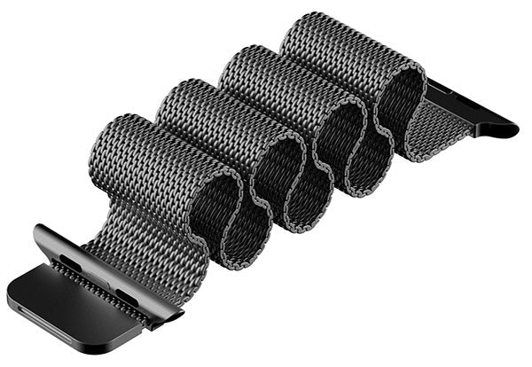 Magnetic Milanese Loop Band (For Apple Watch) Black