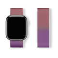 Magnetic Milanese Loop Band (For Apple Watch) Rose Pink To Pink Fuchsia