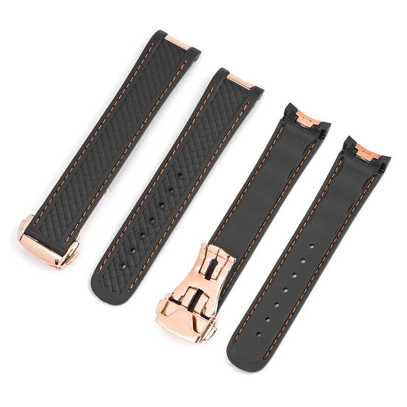 Rubber Silicone Strap for Omega Seamaster 150