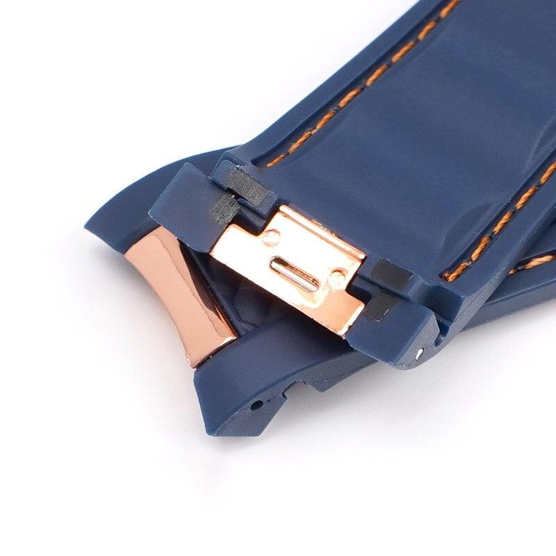 Rubber Silicone Strap for Omega Seamaster 150