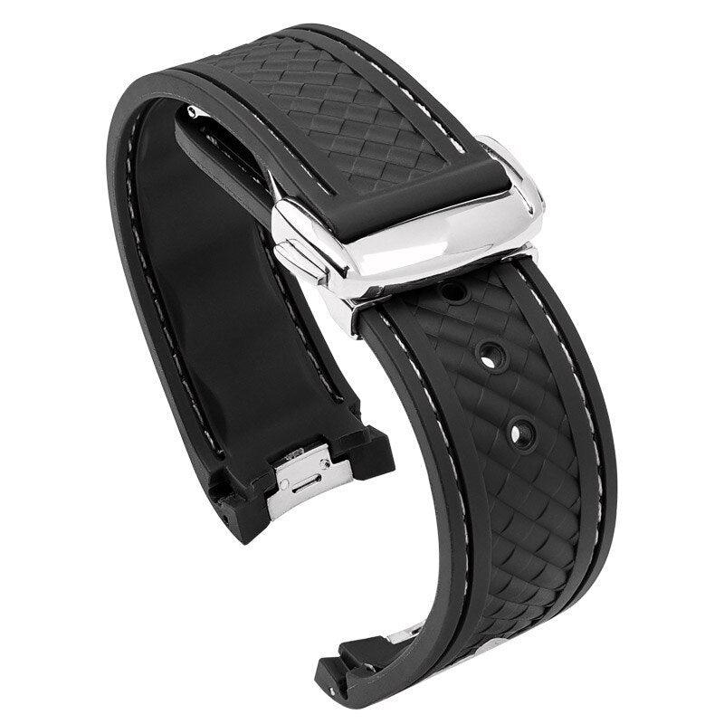 Rubber Silicone Strap for Omega Seamaster 150