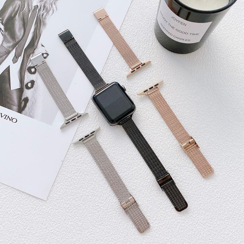 Slim Milanese Loop Strap for Apple Watch