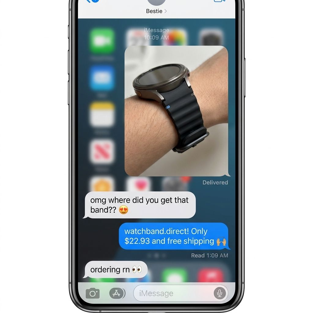 Original-Style Silicone Sport Band for Samsung Galaxy Watch