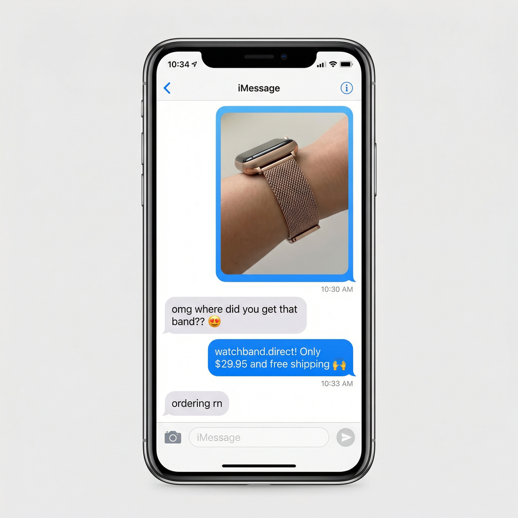 Slim Milanese Loop Strap for Apple Watch